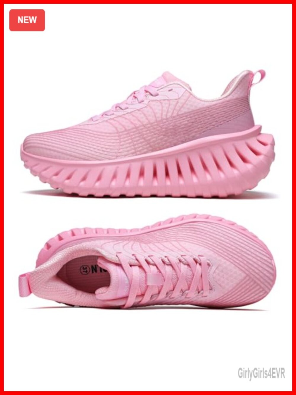 Women's Walking Sneakers Breathable Mesh Athletic Shoes Lace-Up Comfort